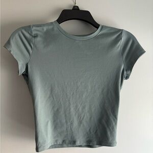 Women's Classic Blue Hollister Crop Top